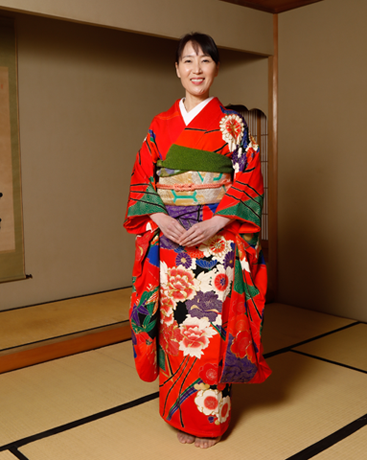 きもの着付け完了イメージ