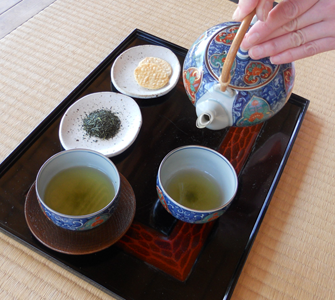 お茶解説と体験